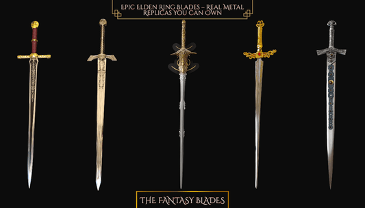 Top 5 Iconic Elden Ring Swords - Realistic Metal Replicas For Fans & Collectors - TheFantasyBlades