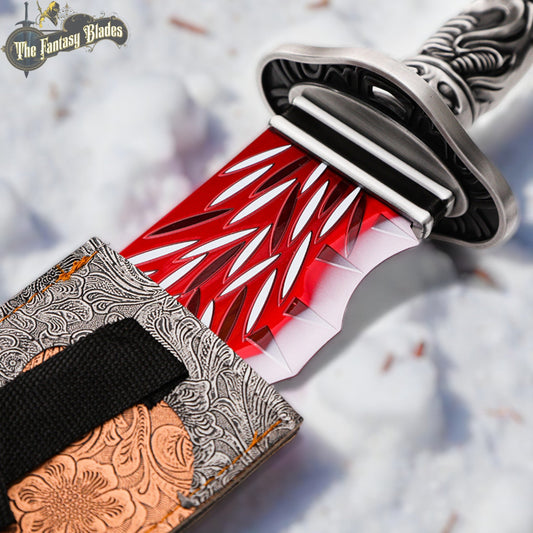 Dragon - Hunter's Great Katana Replica | Elden Ring DLC Metal Sword - TheFantasyBlades