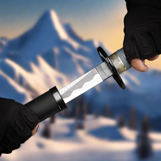 Elden Ring Moonveil Katana – Authentic Life - Size Sword Replica | Hand - Forged Full Tang Steel | Collector’s Display, Cosplay & Gamer Gift - TheFantasyBlades