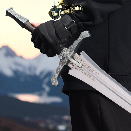 Knight’s Greatsword Full Metal Replica – Elden Ring Life - Size Sword - TheFantasyBlades
