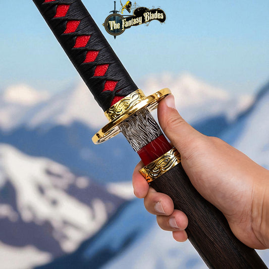 Rivers of Blood Katana – Elden Ring Full - Size Replica Sword - TheFantasyBlades
