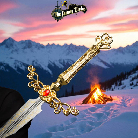 Rogier’s Rapier Replica – Full Metal Elden Ring Sword Life - Size - TheFantasyBlades