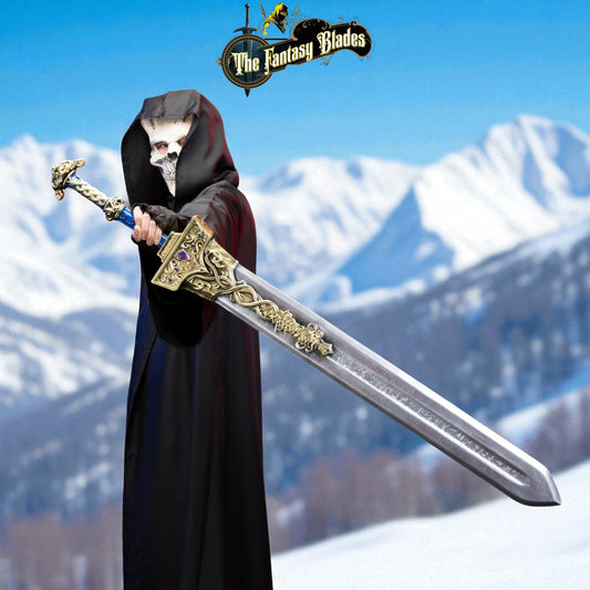Royal Greatsword Replica – Elden Ring Life‑Size Sword Prop - TheFantasyBlades