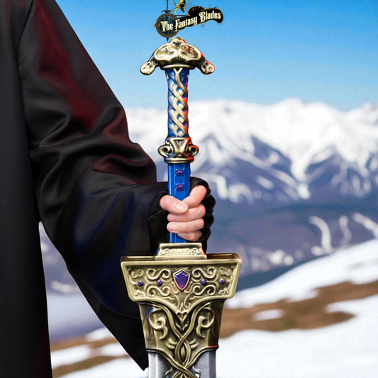 Royal Greatsword Replica – Elden Ring Life‑Size Sword Prop - TheFantasyBlades