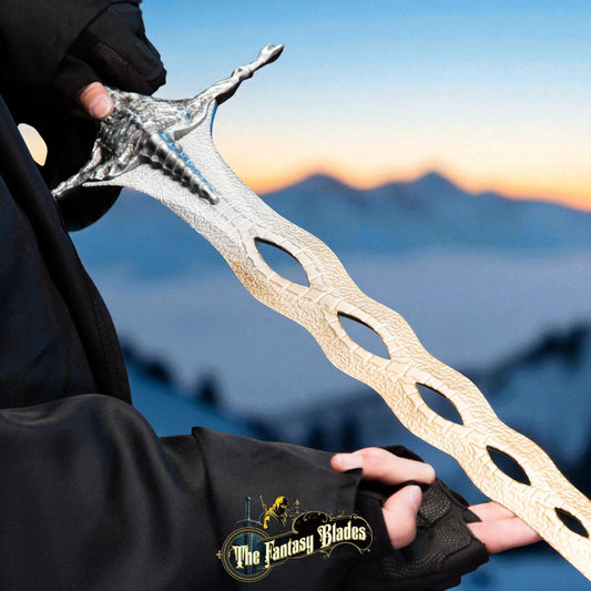 Sacred Relic Sword Replica – Life - Size Elden Ring Sword for Cosplay & Display - TheFantasyBlades