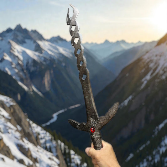 Godslayer’s Greatsword | Blackened Stainless Steel | Elden Ring Collection - TheFantasyBlades