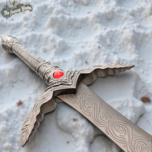 Godslayer’s Greatsword | Blackened Stainless Steel | Elden Ring Collection - TheFantasyBlades