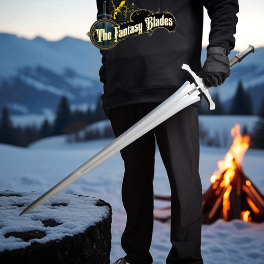 Knight’s Greatsword Full Metal Replica – Elden Ring Life - Size Sword - TheFantasyBlades