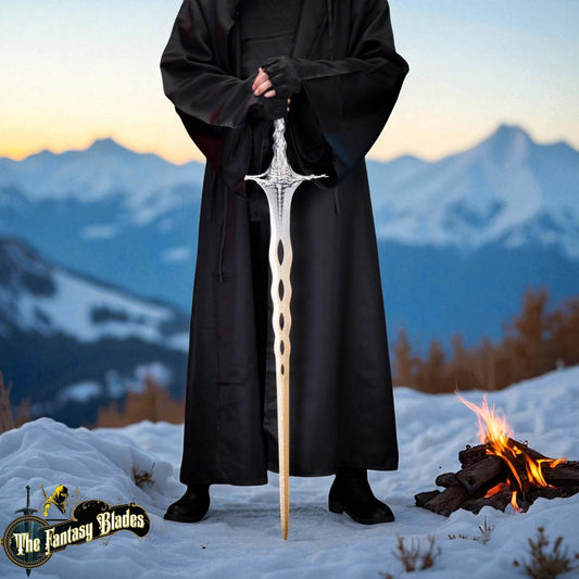 Sacred Relic Sword Replica – Life - Size Elden Ring Sword for Cosplay & Display - TheFantasyBlades